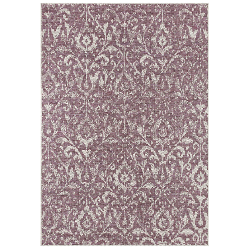 bougari Hatta Flatweave Purple/Taupe Rug Wayfair.co.uk